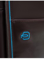 Сумка мужская для ноутбука Piquadro Blue Square, коричневая