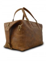 Кожаная дорожная сумка Bristol Brown