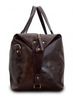 Кожаная дорожная сумка Bristol Dark Brown