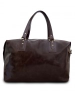 Кожаная дорожная сумка Bristol Dark Brown