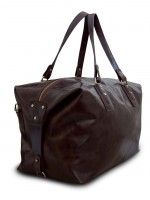 Кожаная дорожная сумка Bristol Dark Brown