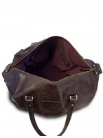 Кожаная дорожная сумка Bristol Dark Brown