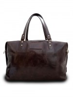 Кожаная дорожная сумка Bristol Dark Brown