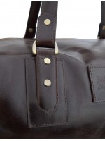 Кожаная дорожная сумка Bristol Dark Brown