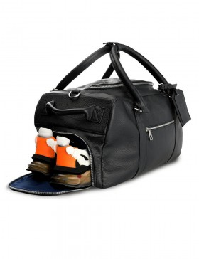 Дорожная сумка с отделением для обуви Foster Black