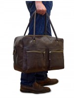 Дорожная сумка Oxford Dark Brown