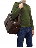 Дорожная сумка Oxford Dark Brown